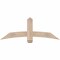 Ekena Millwork Bellingham Smooth Timber Gable Bracket, Douglas Fir, 60"W x 22"H x 3 1/2"D x 5 1/2"F, 9/12 Pitch GBW060X22X0406BEL00SDF - alternate 1